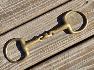 KK ULTRA 16mm AURIGAN 3-Piece Lozenge English Eggbutt Snaffle Bit - 5.5" 5-1/2" - Picture 1 of 11