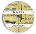 Rare Books On Dvd  Lathe Work Wood Metal Turning Metalworking Milling Cutters D9