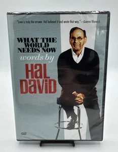 What The World Needs Now Words By Hal David (DVD) Documentary  New Sealed Music - Picture 1 of 2