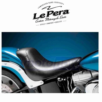 Le Pera Silhouette Solo Seat for 2010-2016 Harley Davidson FLSTFB Fat Boy Lo pq Foto 1 de 4