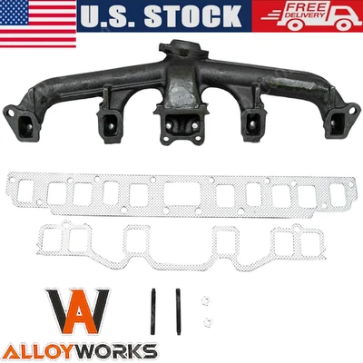 Exhaust Manifold For 1981-1990 Jeep Wrangler Cherokee / Wagoneer 4.2L ALLOY - Изображение 1 из 4