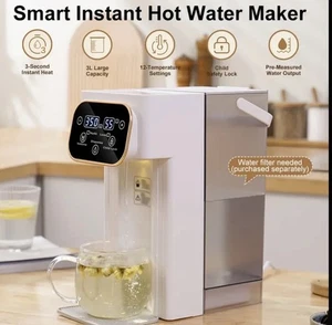 Smart Instant Hot Water Dispenser, 3L, Energy Efficient Rapid  Boil. 8 Options - Picture 1 of 7