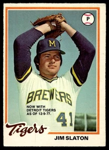 1978 O-Pee-Chee Jim Slaton Detroit Tigers #146 - Picture 1 of 2