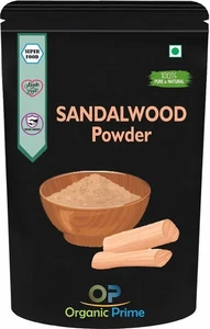 Organic Prime Sandalwood Powder for Face Masks, Facials and Skin Care - Picture 1 of 3