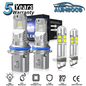 For Dodge Caravan 1996-2000 Van 3/4-Door LED Headlight Bulbs Hi/Lo Fog Beam 240W - Picture 1 of 17