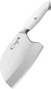 Coltello Da Cucina Cinese Da 15,6 Cm Mannaia Da Cucina per Tagliare La Carne Col - Foto 1 di 12