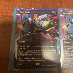 MTG Spider-Man FATAL PUSH 7020 SECRET LAIR DROP NONFOIL RARE Hit Magiccon 2025 - Bild 1 von 2