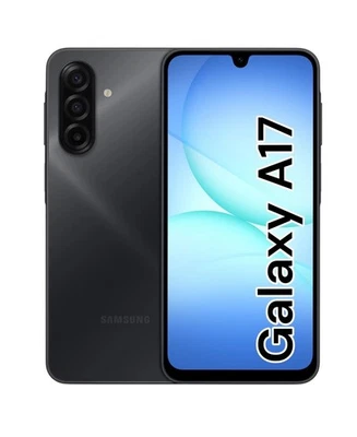 New Sealed Samsung Galaxy A17 UK 2025 Android Smartphone 4G 128GB Unlocked Black - Image 1 of 4