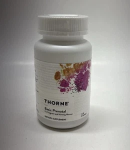 Thorne Research Basic Prenatal Supplement 90 caps Exp 05/2026 - Picture 1 of 4