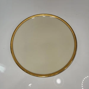 Lenox Tuxedo Gold J-33 trim 7 inch Salad Plate?? EUC - Picture 1 of 3