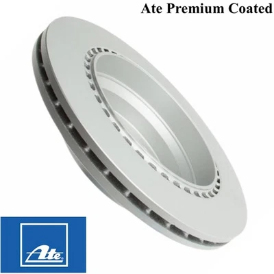 Rotor de disco de freno trasero revestido Mercedes E CLS GLK 2003-17 ATE 000 423 09 12 07 Foto 1 de 4
