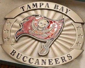 Hebilla de cinturón grande Tampa Bay Buccaneers - Imagen 1 de 3