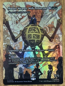MTG Marvel Eternal-Legal, Master Weaver, Web Protector (Arasta) - Foil - Picture 1 of 1