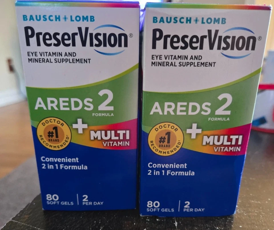 Variety Bausch + Lomb PreserVision Eye Vitamin & Mineral Sup. Exp.  11/2026 Foto 1 de 1