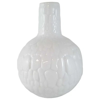 Vase Blumenvase AK Kaiser Porzellan Reptile Skin Weiß - Bild 1 von 4