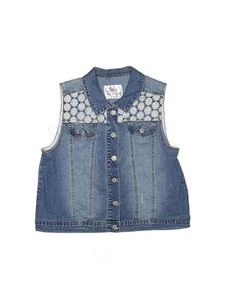 Justice Boys Blue Vest 18 Plus - Picture 1 of 2