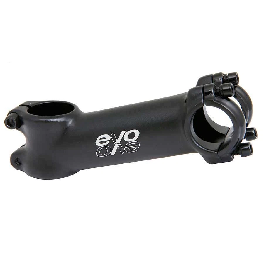 EVO E-Tec Alloy 28.6mm 100mm Adjustable MTB Handlebar Stem - Black, Forged - Image 1 of 1