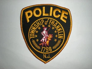 FRANKLIN TOWNSHIP, NEW JERSEY POLICE DEPARTMENT PATCH - "1798" - Bild 1 von 1