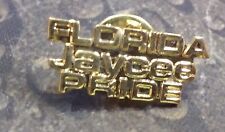 Florida Jaycees Pride vintage pin badge
