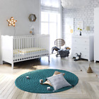 Puggle Henbury Cot Bed 3 Piece Nursery Furniture Set With Deluxe 5inch Maxi Air