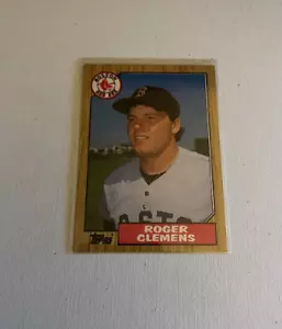 1987 Topps - #340 Roger Clemens Boston Red Sox envío gratuito - Imagen 1 de 2
