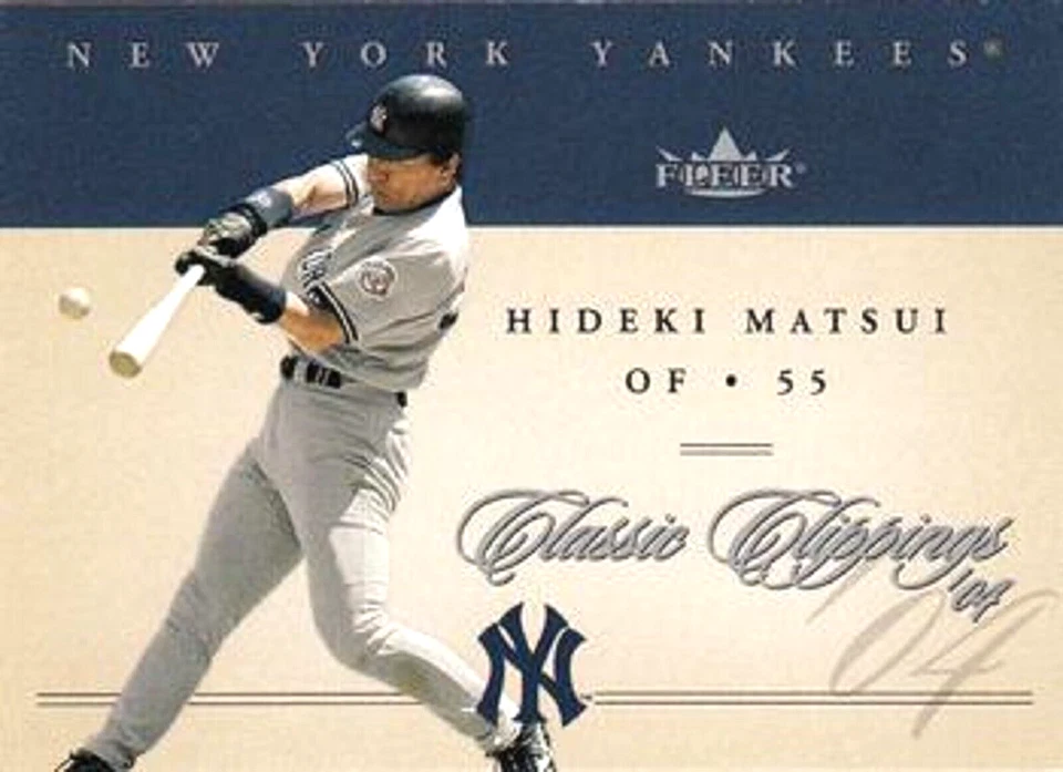 Recortes clásicos #46 Hideki Matsui 2004 Yankees de Nueva York Foto 1 de 1