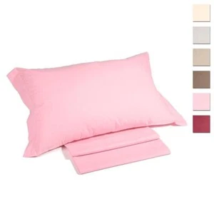 Caleffi Completo Lenzuola Matrimoniale in Cotone Tinta Unita D61 - Foto 1 di 3