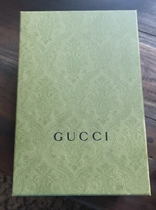 GUCCI Authentic EMPTY Green Gift Box Small Medium 7” x 10” x 4” - Picture 1 of 10