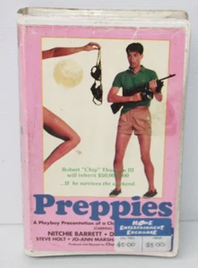 vhs Chuck Vincent's PREPPIES 1984 Nitchie Barrett Cindy Manion show case media2 - Picture 1 of 9