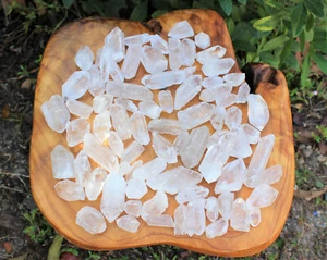 5 lb Natural Clear Quartz Crystal Points Wholesale Bulk Lot (Healing Crystals) - Picture 1 of 10