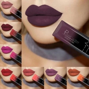 Velvet Lip Glaze Long Lasting Nude Lipgloss Makeup Liquid Lipstick Lip Beauty - Bild 1 von 29
