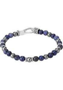 Pulsera John Hardy Para Hombre Lapislázuli, Sodalita Hematita Nueva con Etiquetas - Imagen 1 de 7