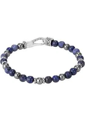 John Hardy Men's Lapis Lazuli, Sodalite Hematite Bracelet Brand New with Tags - Image 1 of 4