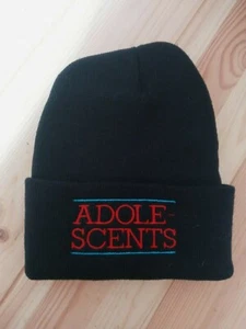 ADOLESCENTS Beanie Embroidered One Size Adolescents Band Patch Punk Rock - Picture 1 of 4