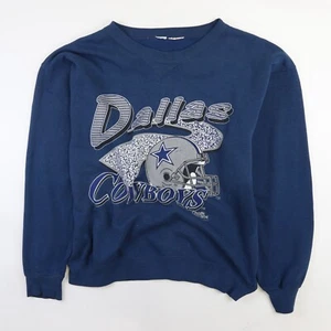 Vintage Dallas Cowboys Chalk Line Sweatshirt Crewneck Gr. XL 1993 90s NFL - Bild 1 von 7