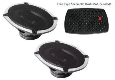 Vibe Pulse Car Speaker 6x9 69 Series 600w Parcel Shelf Coaxial Speakers Pair - Image 1 of 4