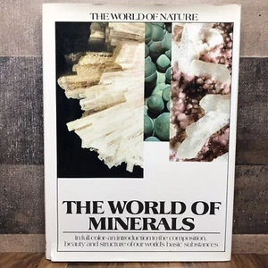 The World Of Minerals World Of Nature Series Hardcover 1972 World Publishing - Picture 1 of 11