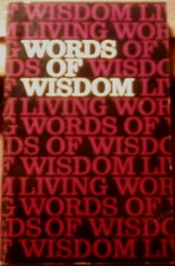 Words of Wisdom from Living Psalms and Proverbs (1967 PB) - Picture 1 of 1