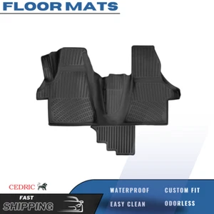 Car Floor Mats Liner Fits Volkswagen Transporter T6.1 2019-2023 Rubber 3D TPE - Picture 1 of 16