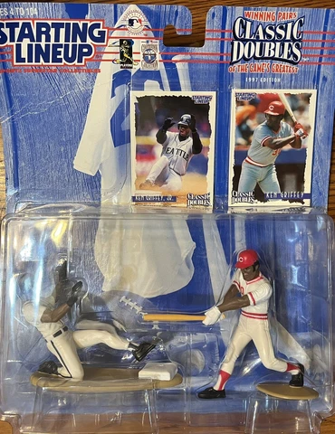 1997 Starting Lineup Classic Doubles KEN GRIFFEY Sr. & KEN GRIFFEY Jr New Cover