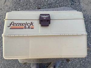 SUPER CLEAN FENWICK 5.6 TACKLE BOX W/SIX TRAYS - Picture 1 of 13