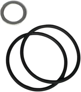 Ducati 899 959 1199 1299 Panigale Oil Filter VITON O-Ring Seal Crush Washer Set - Picture 1 of 1