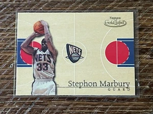 2000-01 Topps Gold Label Home Court Advantage Stephon Marbury - RARE inserts! - Picture 1 of 1