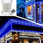 Blue 5054 Led Module Strip Light Waterproof For Store Counter Window Lamp Decor
