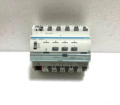 Hager TYA663A Universal Dimming Actuator 3x KNX Easy, 3x300W - Image 1 of 4