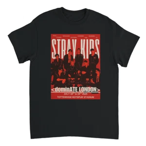 Stray Kids dominATE London Tour T-Shirt | Tottenham Hotspur Stadium 2025 | Kpop - Picture 1 of 11
