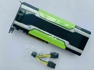 TESLA K80 900-22080-6300-000 NVIDIA 24GB GDDR5 GPU GRAPHICS ACCELERATORS W/CABLE - Picture 1 of 4