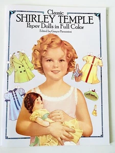 NOS ~ CLASSIC SHIRLEY TEMPLE PAPER DOLLS ~ Full Color Book ~ UNCUT ~1986 - Bild 1 von 5