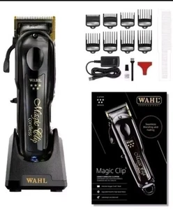 Wahl cordless Magic Clip Blending & Fading Lightweght Professional Barbers Shave - Picture 1 of 7