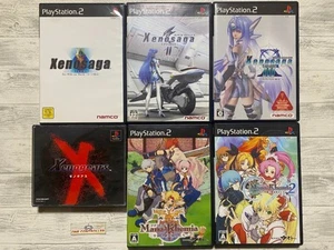 SONY PS 1 2 Xenogears & Xenosaga Episode ⅠⅡ Ⅲ & Mana Khemia 1 2 from Japan - Picture 1 of 20